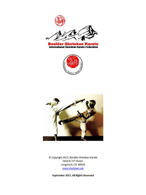 2. Karate Training Program