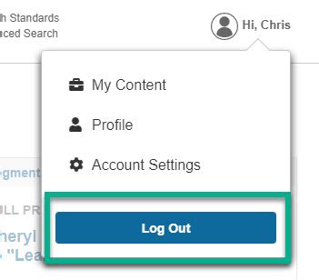 2. Log Out/Log Back In