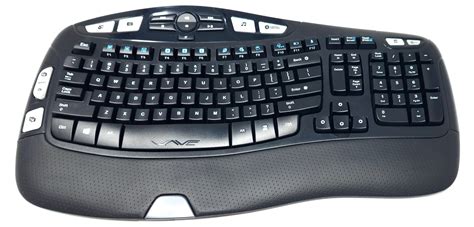 2. MK550 Wireless Ergonomic Keyboard with Mouse from Logitech