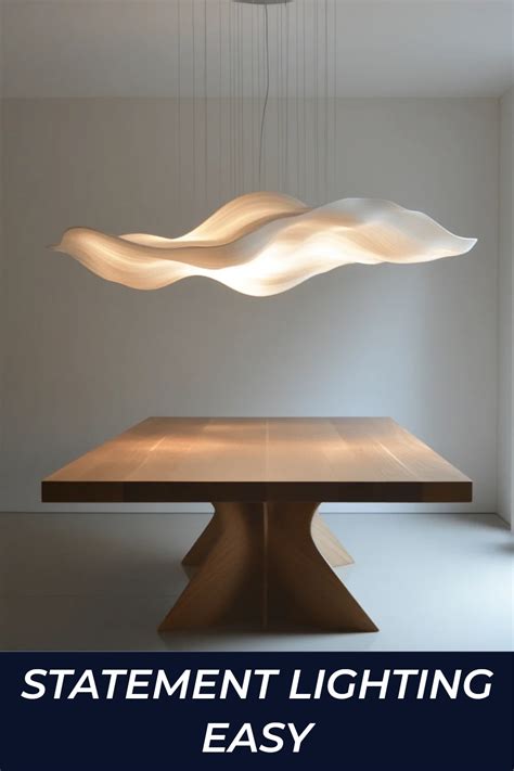 2. Make a statement with your lighting