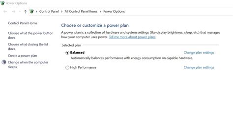 2. More Power Options in the Control Panel