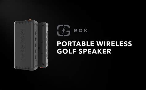 2. ROKFORM G-ROK – Loudest waterproof Bluetooth speaker