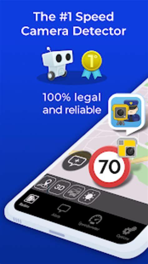 2. Radarbot Free: Speed Camera Detector &amp; Speedometer