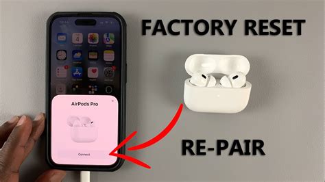 2. Re-pair AirPods