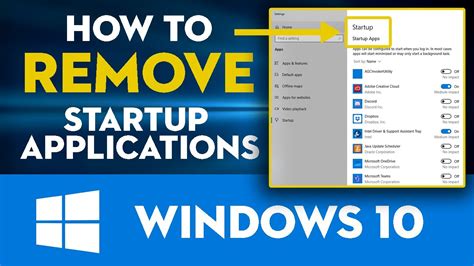 2. Remove Or Reduce Windows 10 Startup Items