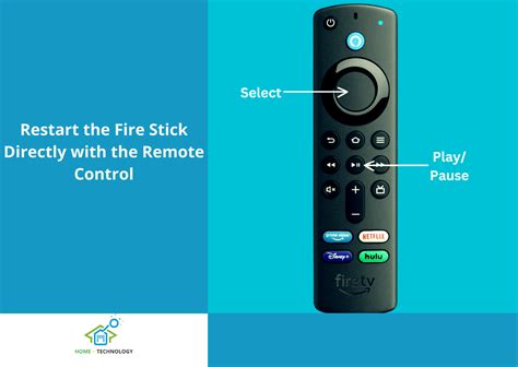 2. Restart the Fire Stick Using the Remote