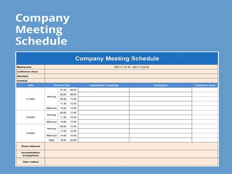 2. Schedule Meetings