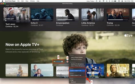 2. Screenshot Apple TV
