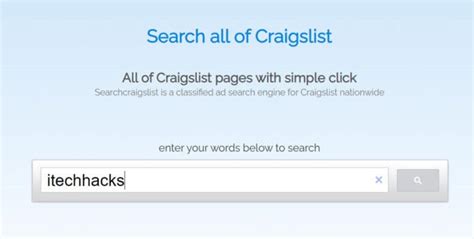 2. Searching Using SearchCraigslist.org