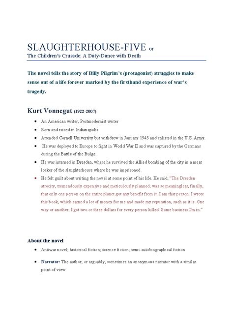 2. Slaughterhouse-Five