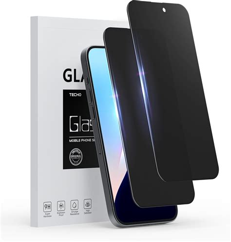 2. TECHO Edge to Edge Privacy Screen Protector