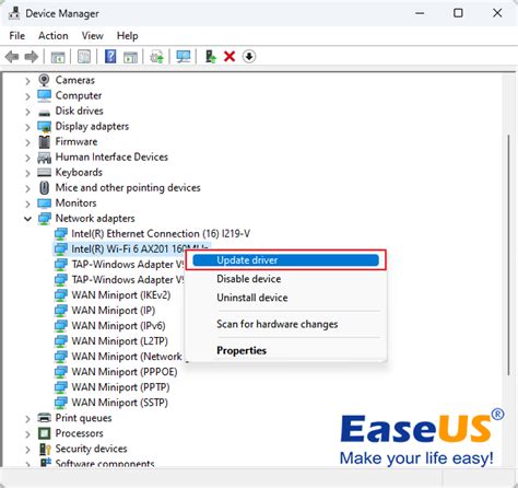 2. Update Network Drivers