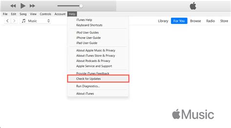 2. Update iTunes on Windows PC