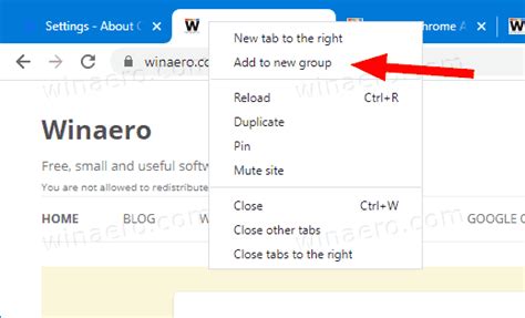 2. Use Groups in Chrome