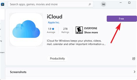 2. Use iCloud App on Windows