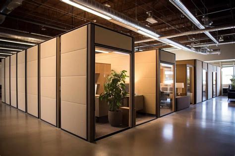 2. Zone the space with a partition wall