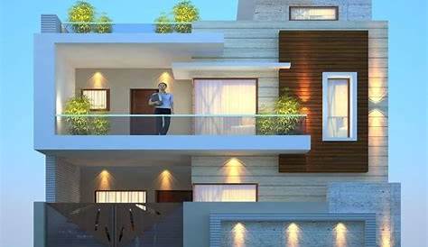 20 50 House Front Elevation Single Floor * Ready Made Plan Design Architect Plan 1
