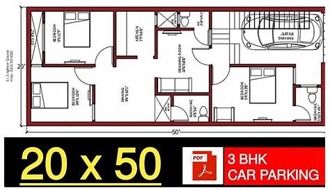 20 by 50 house design // 20 by 50 ka naksha // 20 by 50