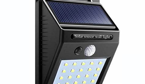20 Led Solar Lights W Waterproof LED Light With Long Rod Light
