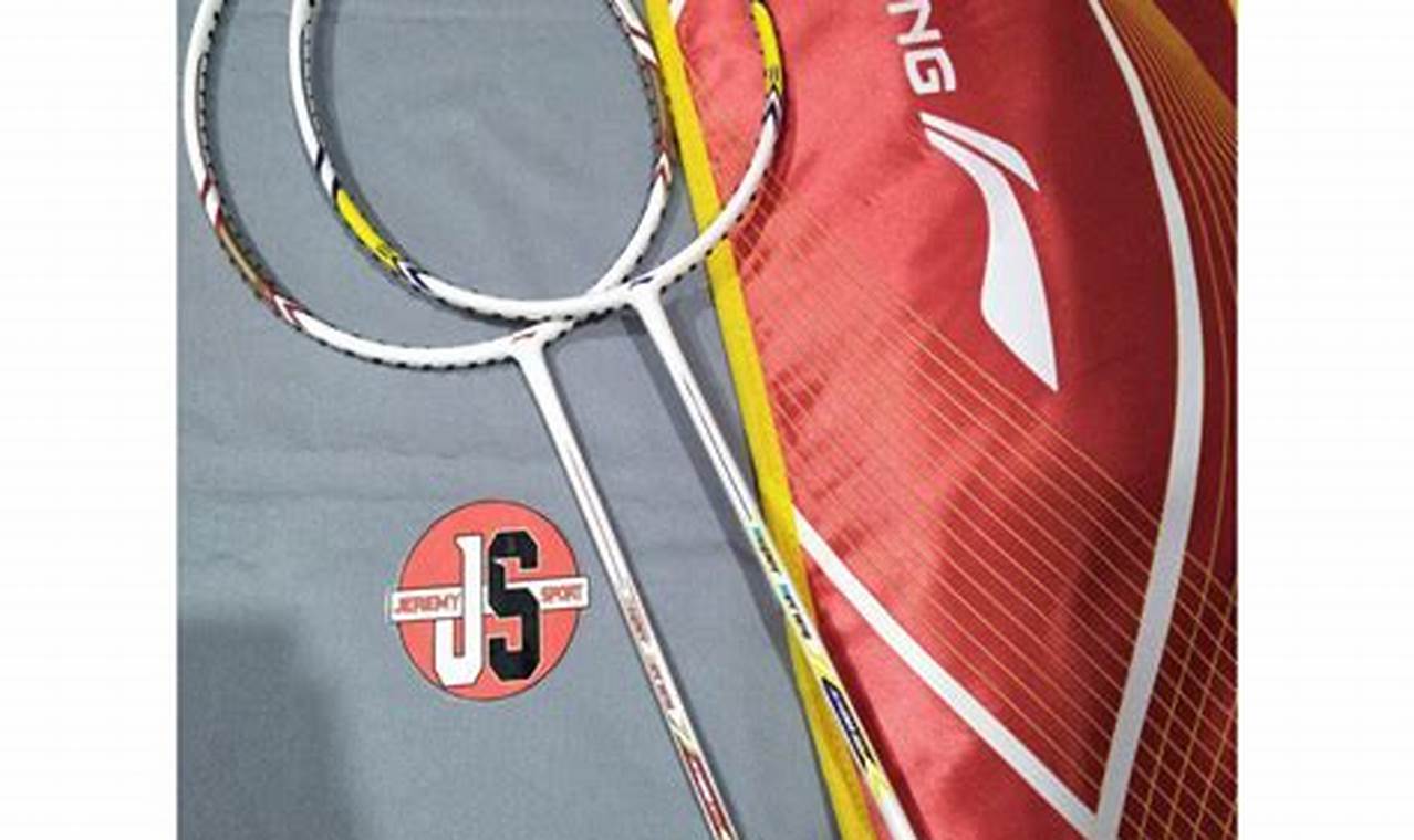 20 raket badminton terbaik untuk pemula dan profesional
