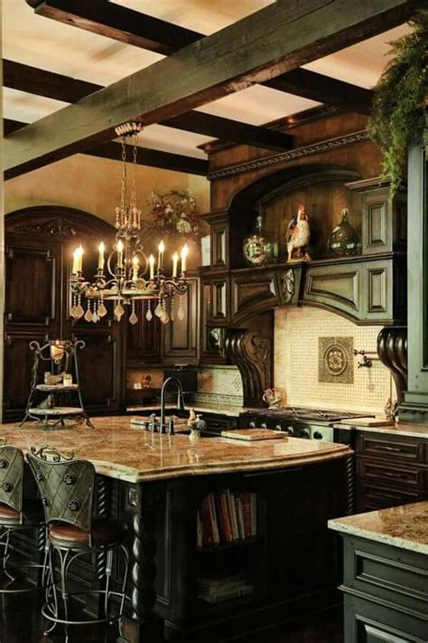 Gothic inspired dining room area gothic home decor, gothic house