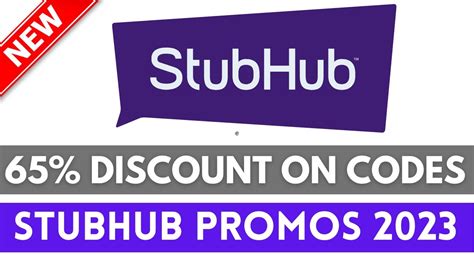 Is There Really a 20 Off Stubhub Promo Code? Super Easy