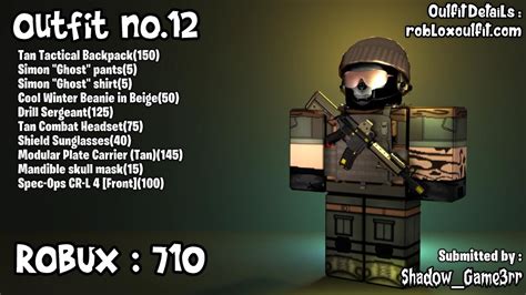 20 Awesome Roblox Military Fans Outfits!!! - YouTube