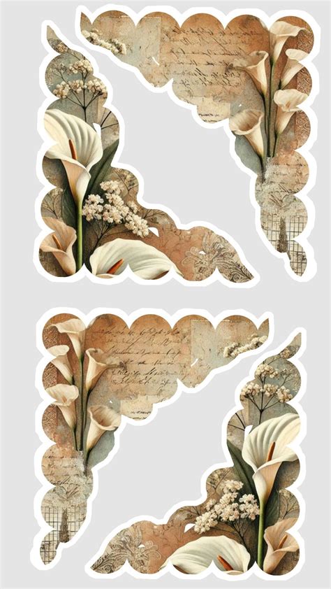 Download 20 Flower Stickers For Silhouette