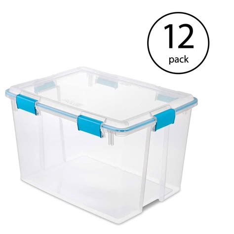 20 Gallon Clear Plastic Container
