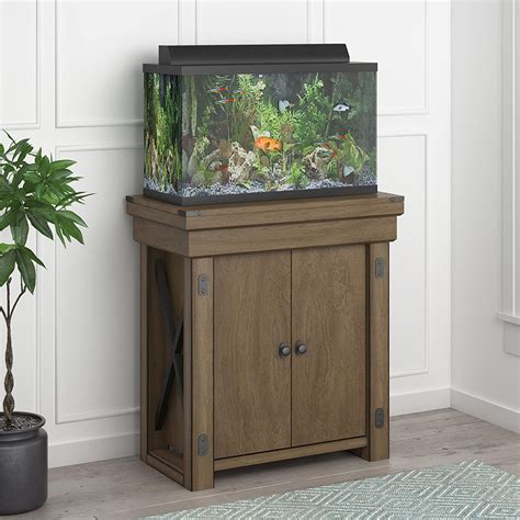 20 gallon fish tank with stand combo