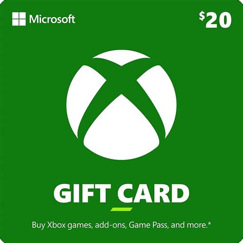 20 gift card