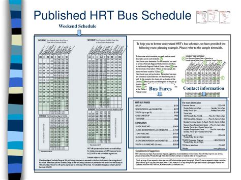 20 hrt bus schedule
