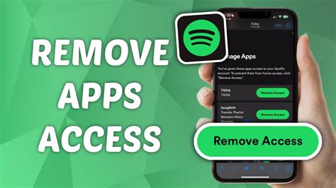 20. Unlink apps from Spotify