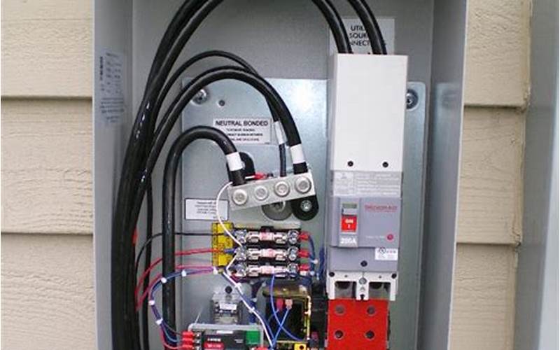 200 Amp Manual Transfer Switch Wiring Diagram