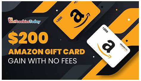 200 Amazon Gift Card Code Win A (and A Worth 99) Best