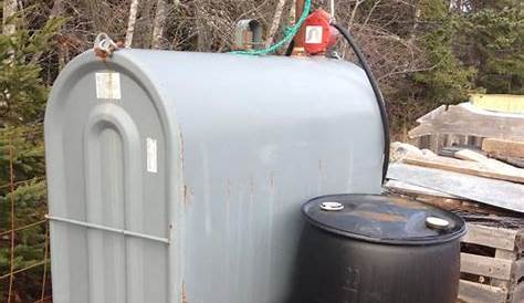 200 Gallon Oil Tank For Sale LEE>> DT / One Diesel Fuel W/ 20GPM