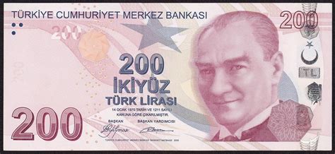 200 turkish lira to euro