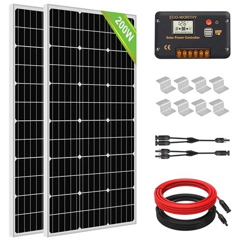 200 watt solar panels for rv