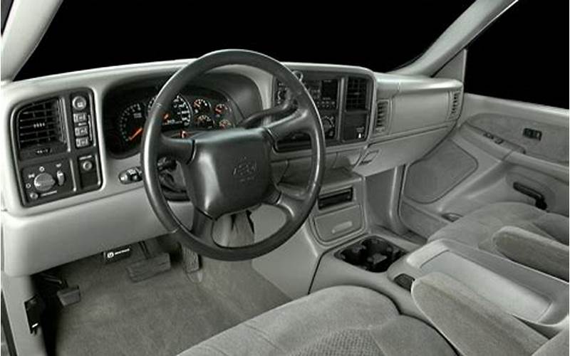 2000 Chevy Silverado Interior