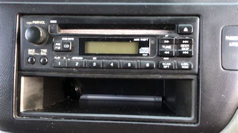 2000 Honda Odyssey Radio Code