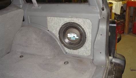 2000 Jeep Cherokee Rear 6.5 Inch Speakers fasrsupplier