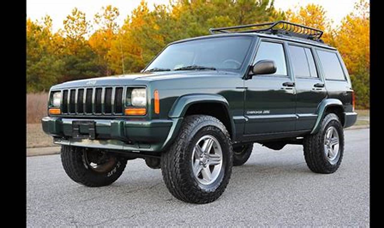2000 jeep cherokee xj for sale