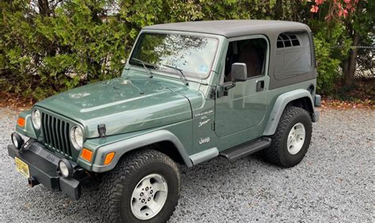 2000 jeep wrangler for sale nj