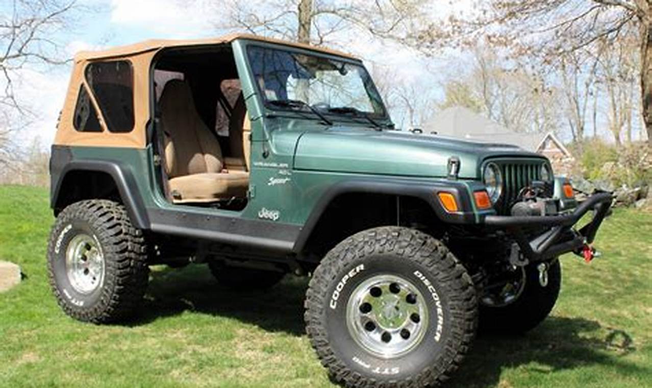 2000 to 2004 jeep wrangler for sale
