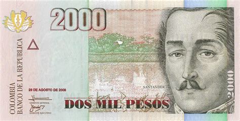 2000 Pesos 1989 (28. III.) Serie EH, 19851989 Issue 2000 Pesos