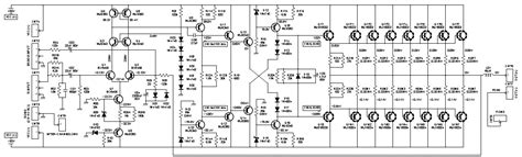 2000W Audio Amplifier Circuit Diagrams: Unveiling the Power Behind High-Fidelity Sound