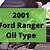 2001 ford ranger oil type