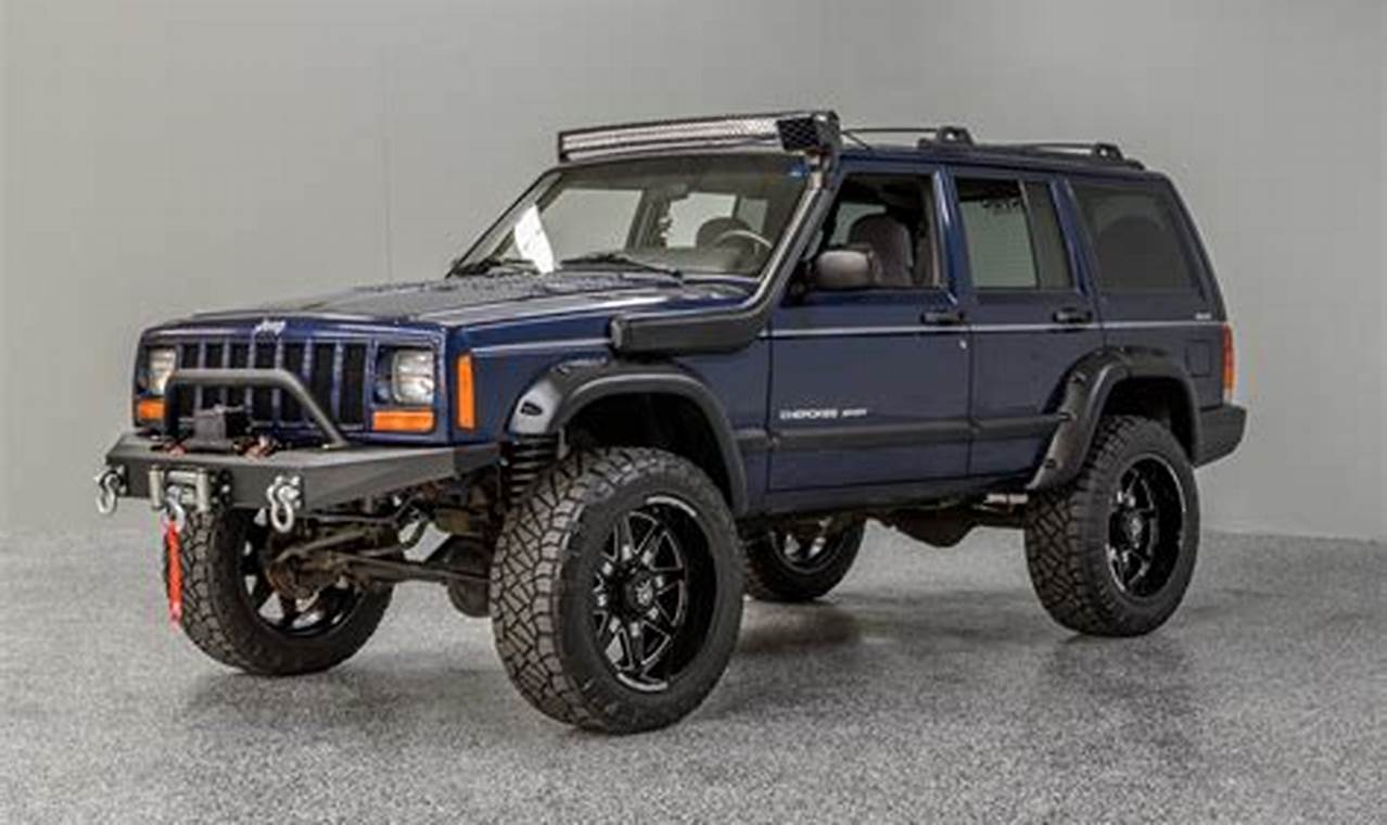 2001 jeep cherokee lifted for sale