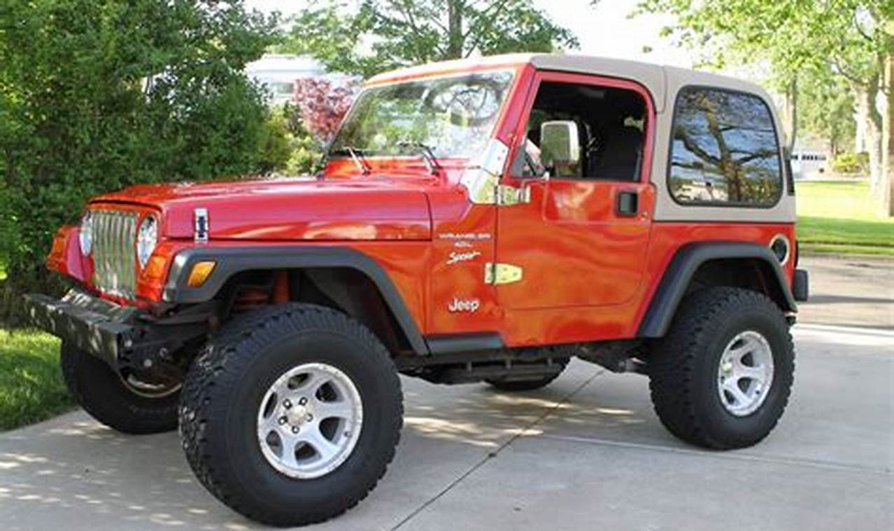 2001 jeep wrangler for sale texas