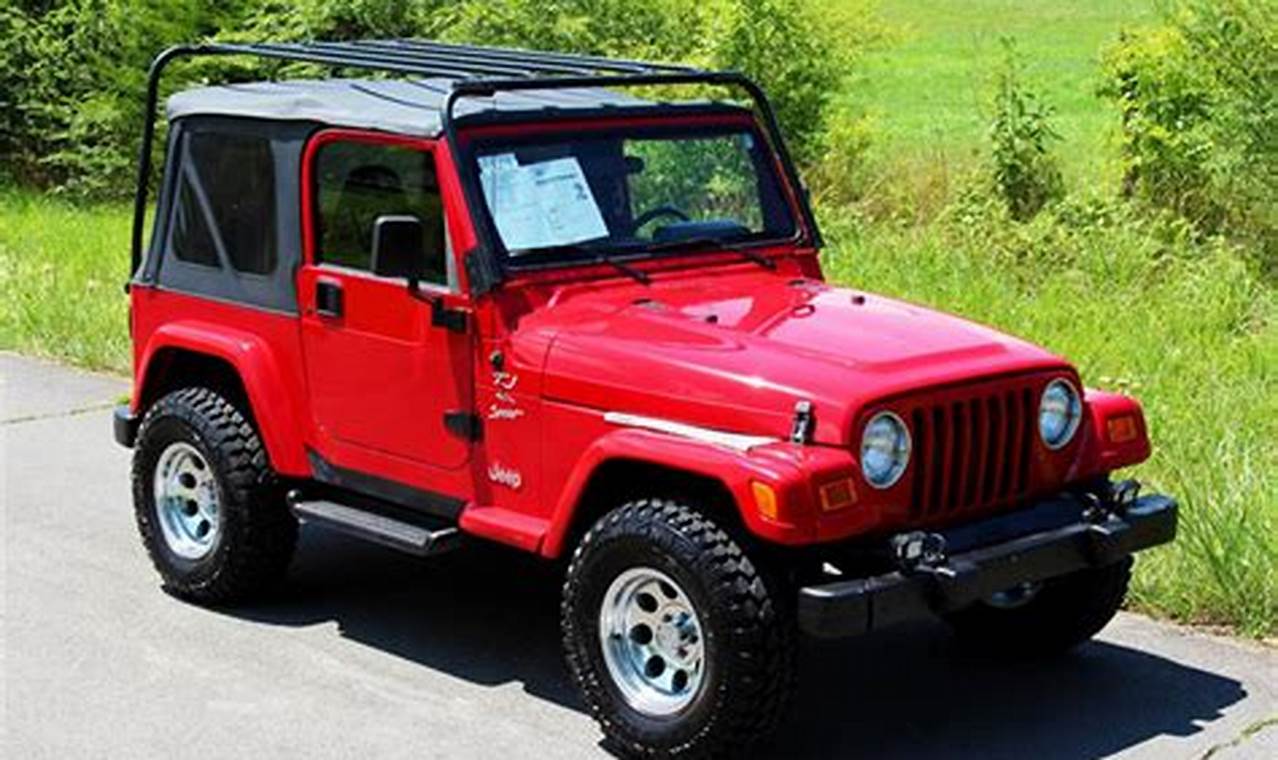 2001 jeep wrangler for sale